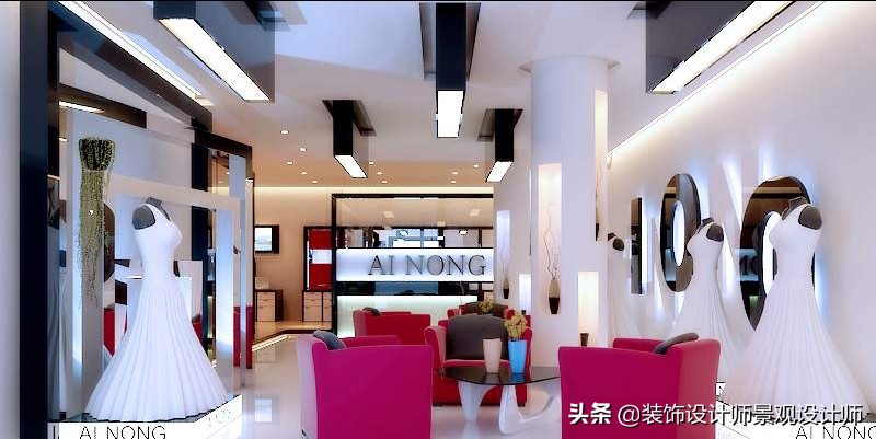 儿童影楼摄影实景布置,婚纱影楼设计功能分区