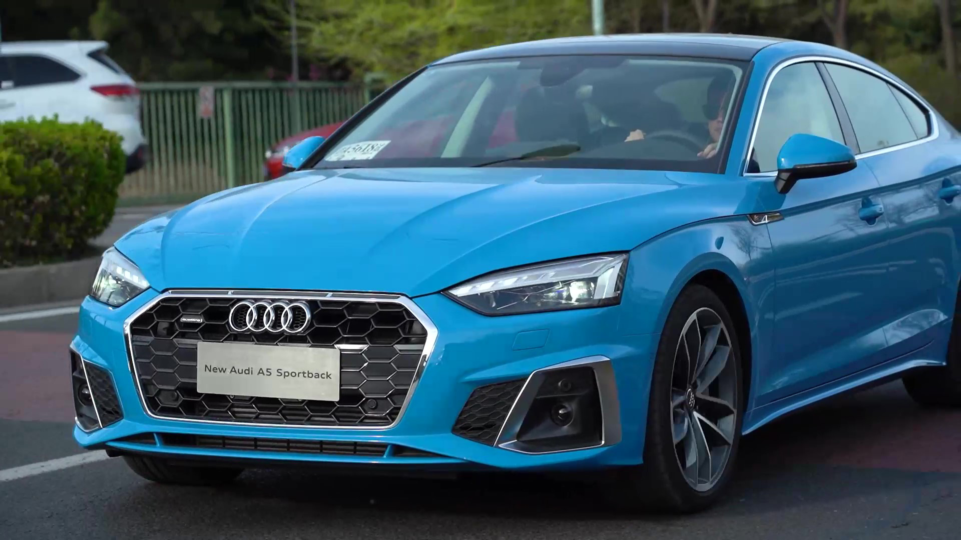 奥迪a540时尚动感,a5sportback四门轿跑体验