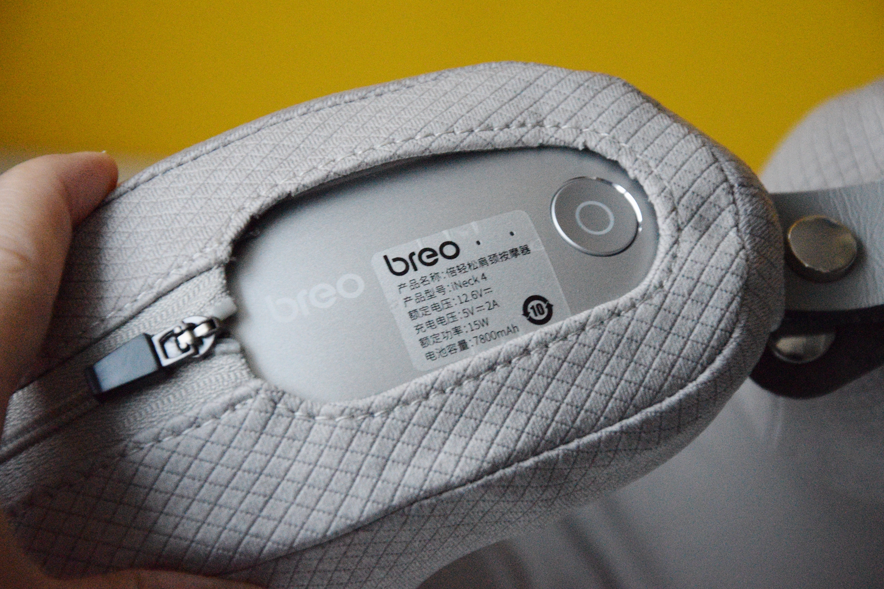 多功能六轮颈椎按摩器测评,倍轻松ineckair颈椎按摩器