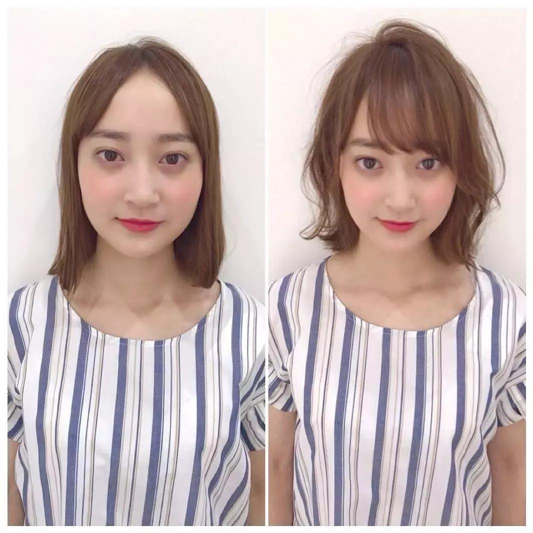 适合任何脸型的刘海减龄,尝试一款刘海既减龄又遮盖脸大