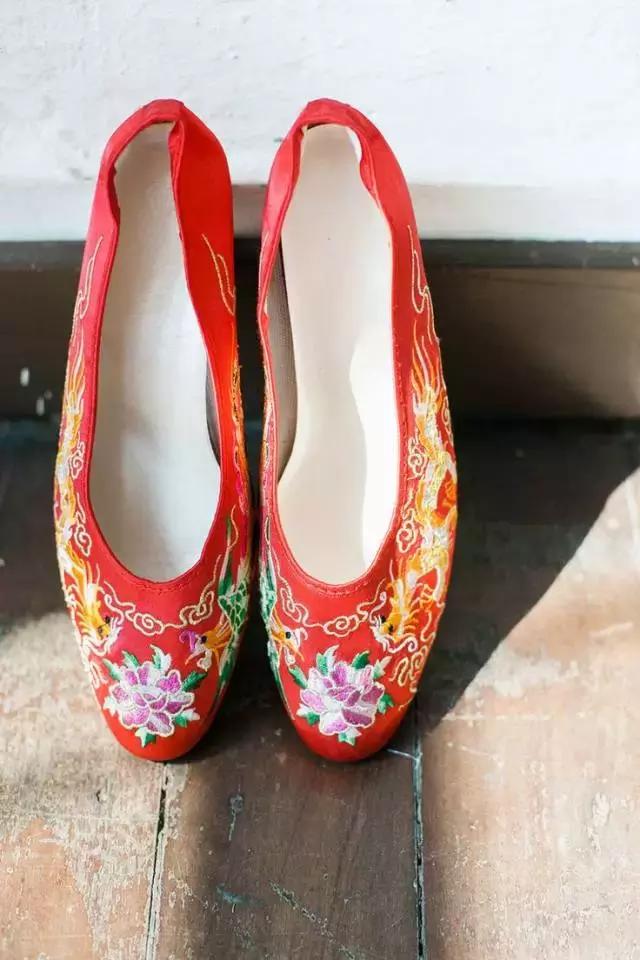 传统纯手工绣花鞋,中国风手工刺绣绣花鞋