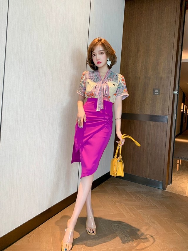 夏季裙装穿搭图集,清爽又时尚靓丽的裙装搭配