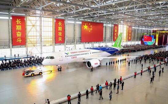 c919国产大飞机第二条信息,c919首飞降落虹桥