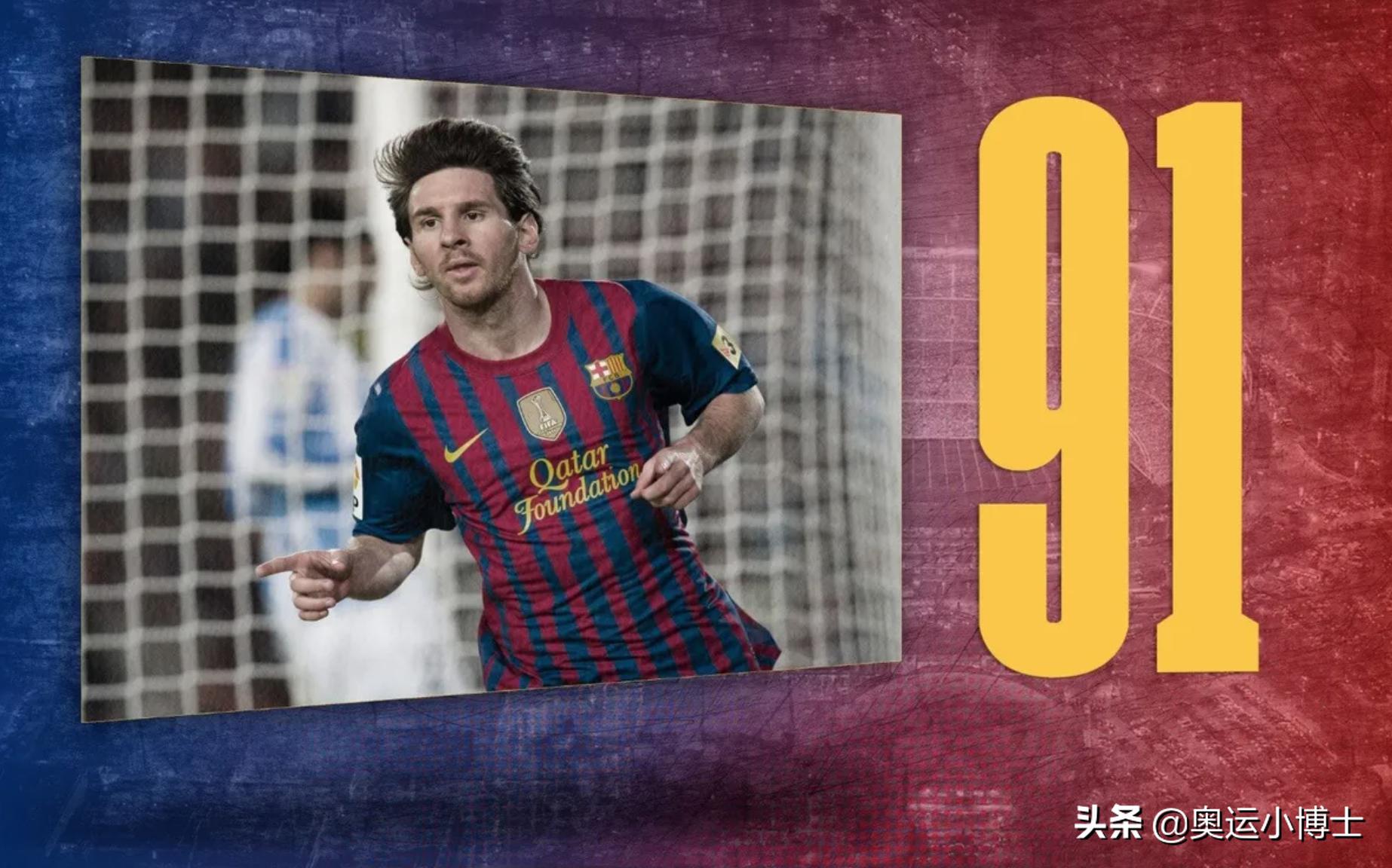 梅西创造西甲纪录,梅西最不可思议的五大进球