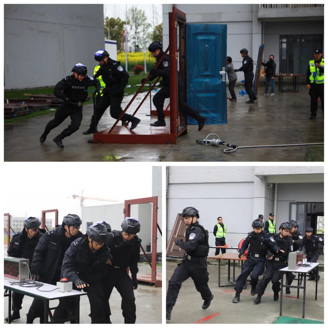 阜阳特警实战比武竞赛,三连冠夺冠视频