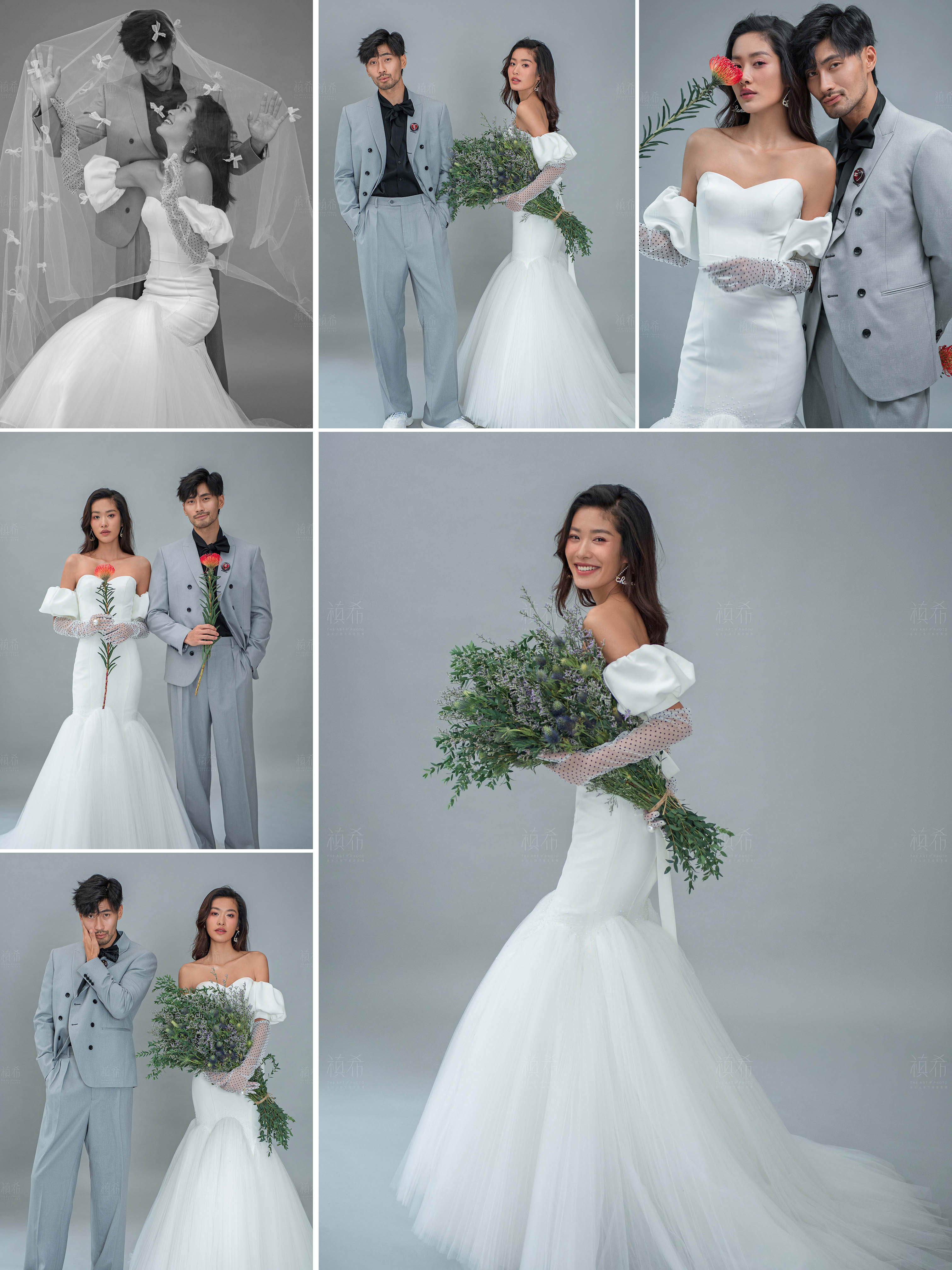 入手必备的婚纱照风格,海边婚纱照如何选择色调