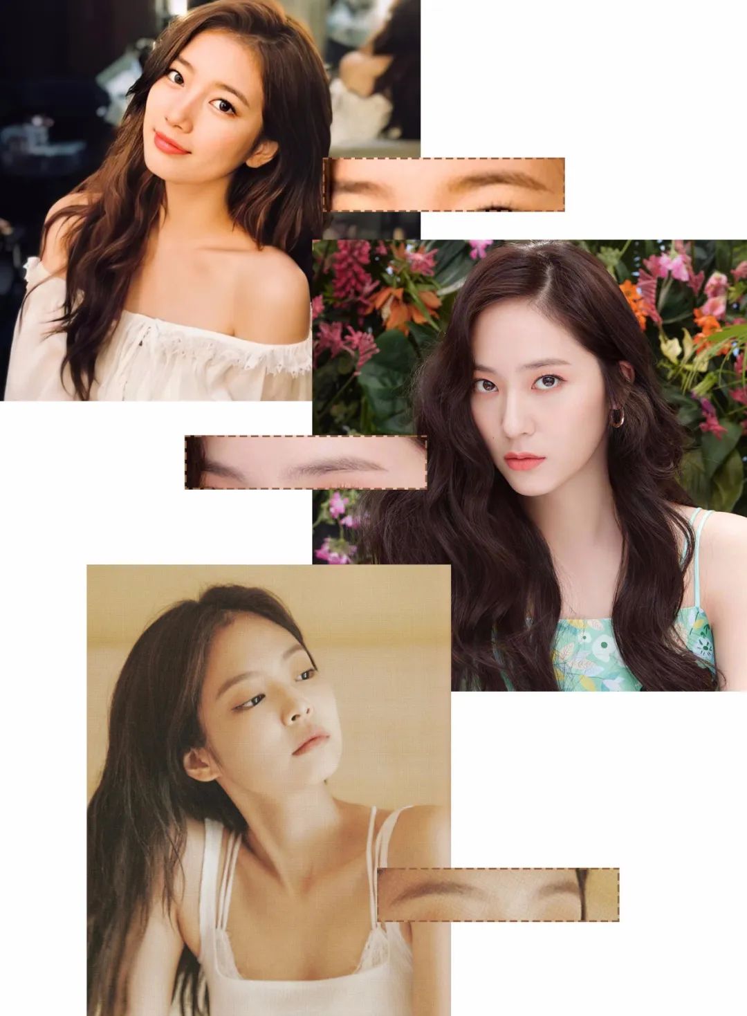 景甜眉毛属于什么眉形,景甜粗眉跟细眉的区别