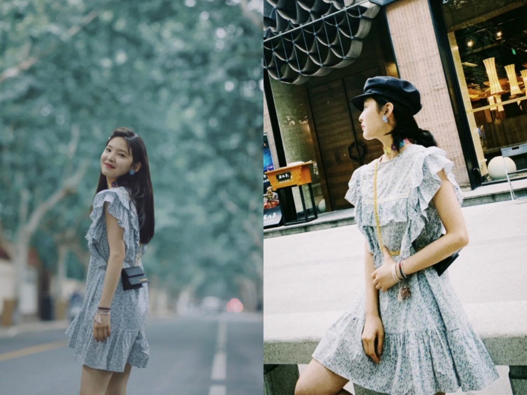 章若楠其他女明星同框,章若楠的风格适合哪类女生