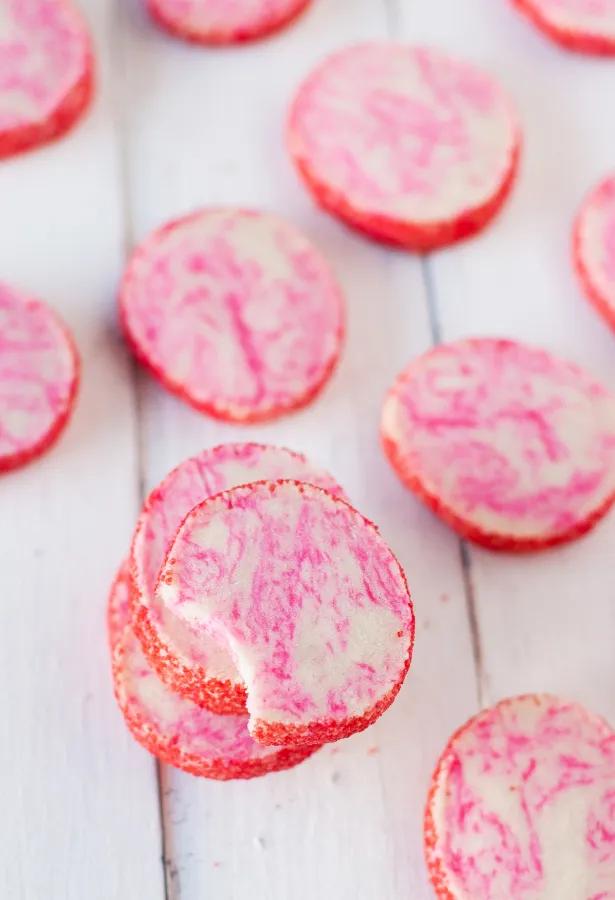 超酥三色曲奇配方,自制薄荷曲奇的做法