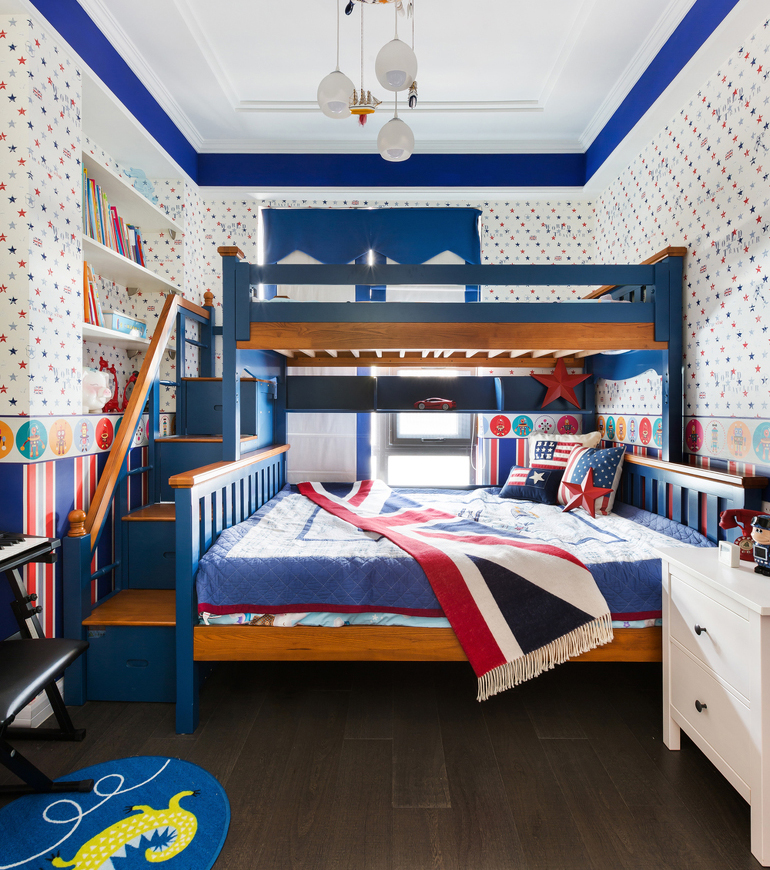 实用双层儿童床款式推荐,爱他就送他一份不一样的惊喜