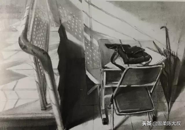 清华美院设计素描2015年高分卷,清华美院校考设计高分试卷