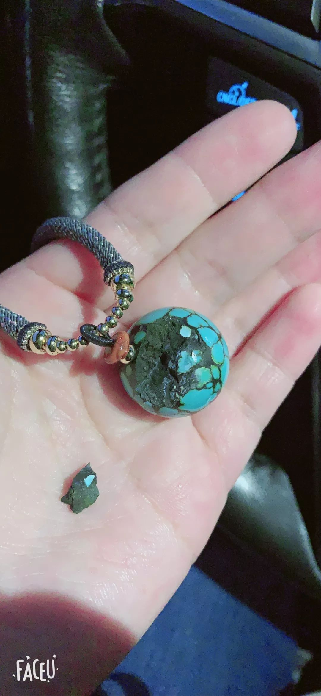 绿松石被搓碎了，万万没想到的是……