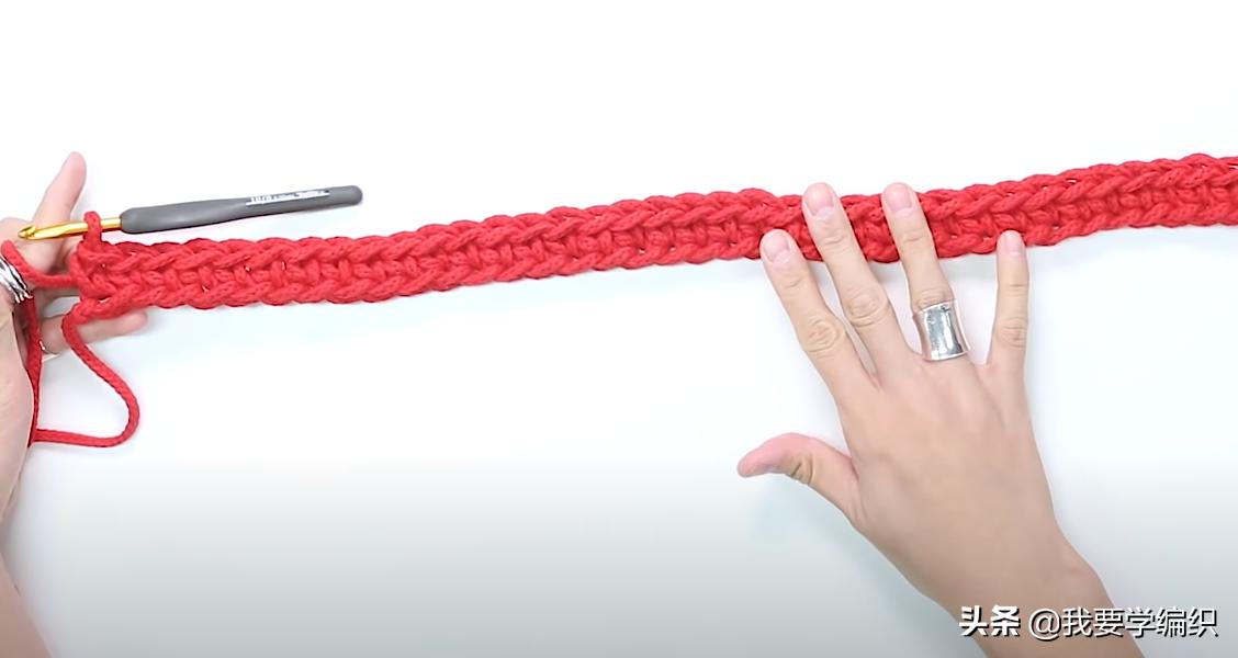 钩各种花样的抽绳包包教程,圆筒包包抽绳钩织教程