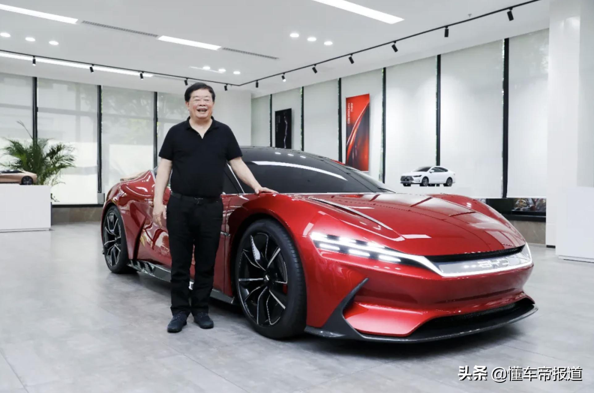 曹德旺比亚迪汉是什么颜色,曹德旺喜提比亚迪