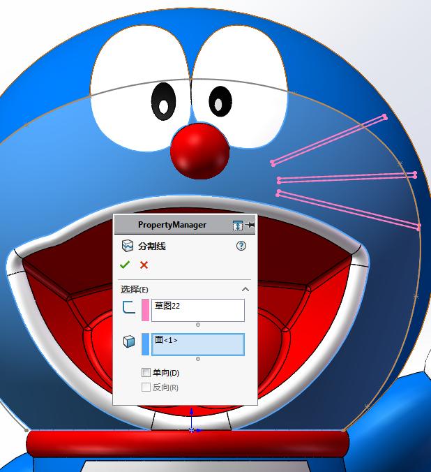 哆啦a梦3d建模教程solidworks,3d建模制作哆啦a梦地图