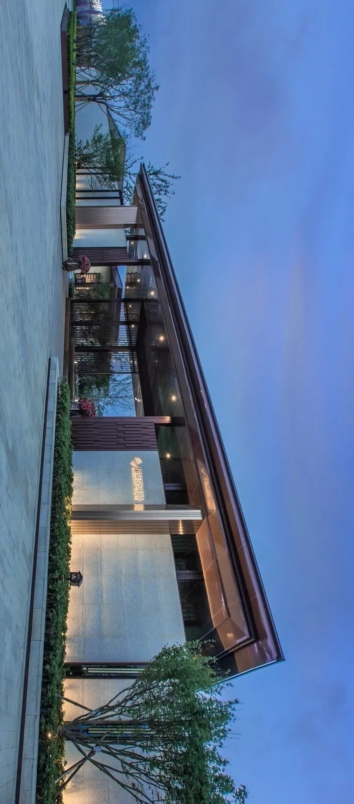 小区大门入口设计二（现代大气简约·新亚洲风格）