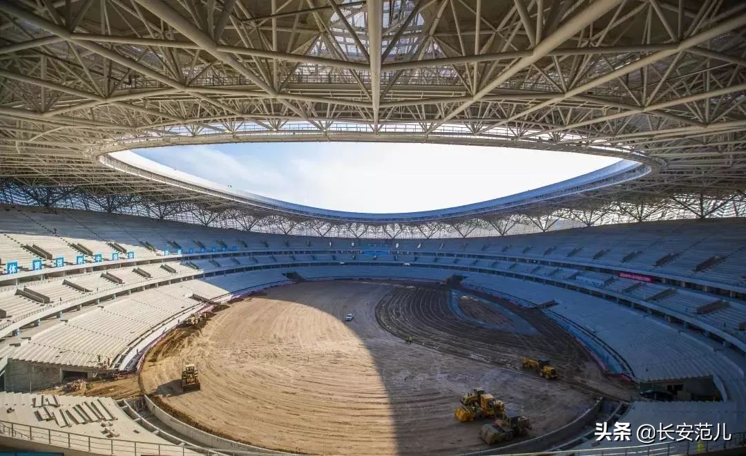 西安最“钢”地标！782天，西安奥体中心主体育场“石榴花”落成