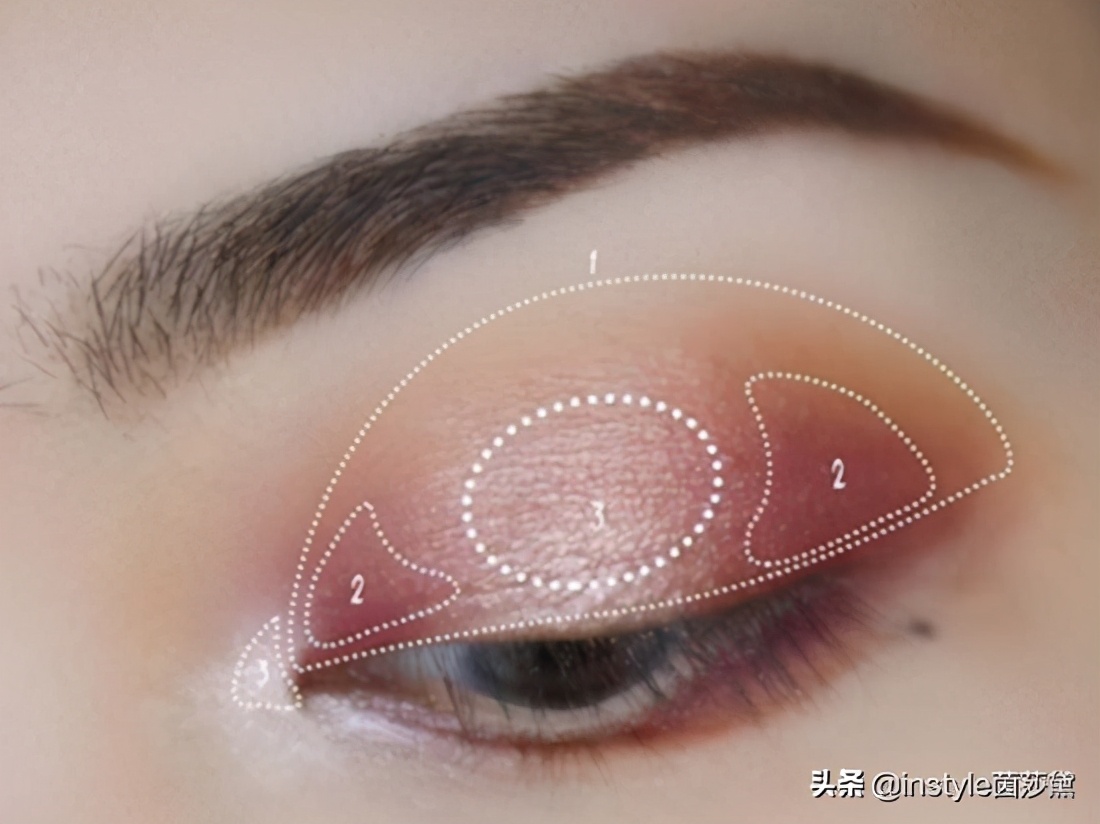 单眼皮画眼影新手教程,怎么样画眼影简单又好看
