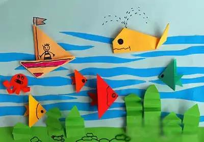 折纸手工7到8岁简单,又大又精美的手工折纸