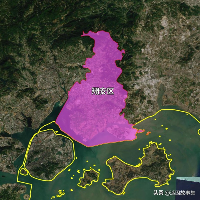 福建省厦门市地形图,厦门政区图高清全图