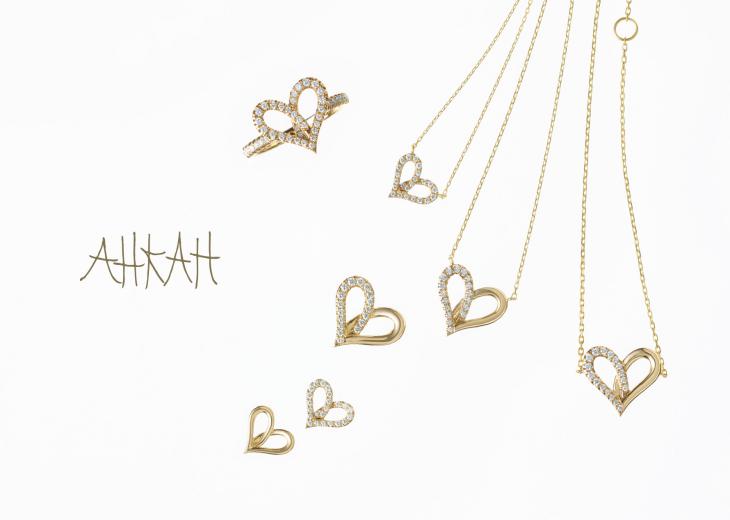 ahkah小红心项链日本价格,ahkah小红心项链官网