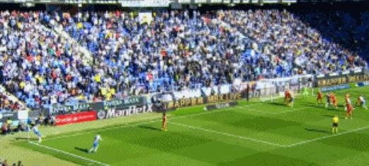 武磊攻破西甲卫冕冠军球门,武磊留洋西甲再次迎来高光时刻