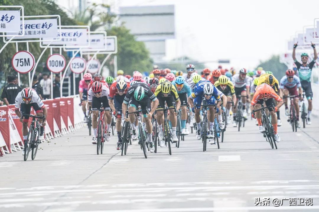 北海环广西,2023环广西公路赛震撼场面