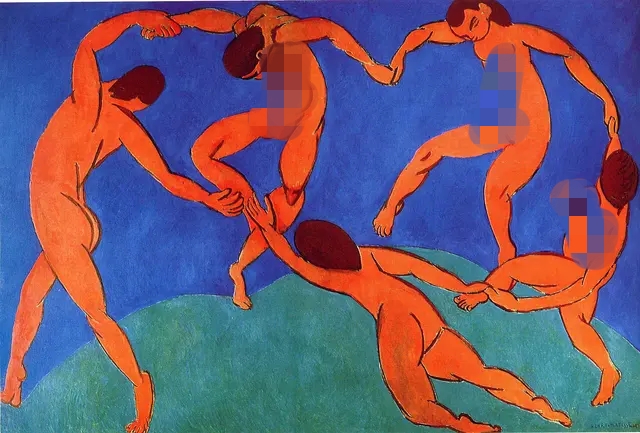 我的裸体画中5个女模特形态粗野，但我成了行为艺术大师，羡慕吧