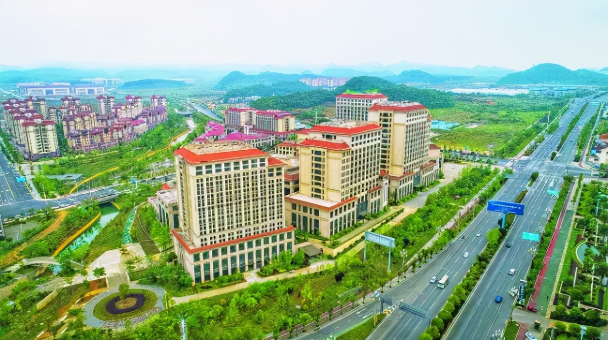 贵安新区发展布局规划图,贵安新区和观山湖哪个发展好