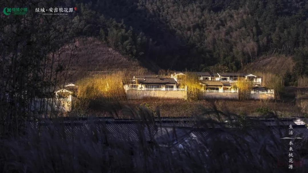 绿城安吉桃花源大花园,安吉绿城桃花源