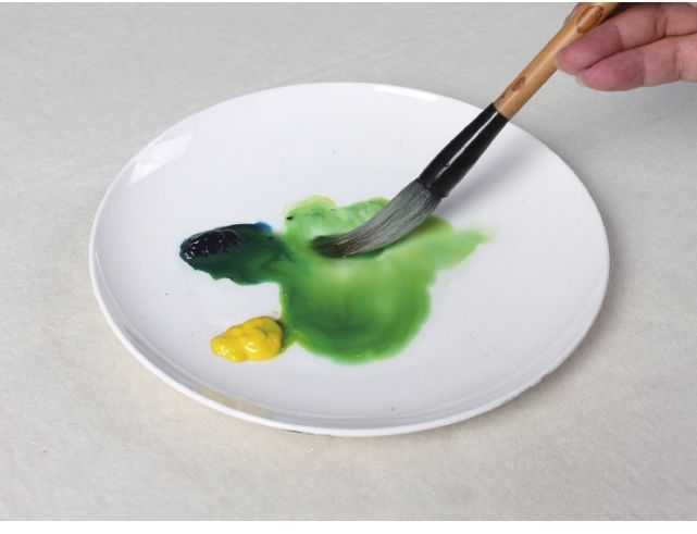 国画教程山水画颜料,零基础学国画基本画法