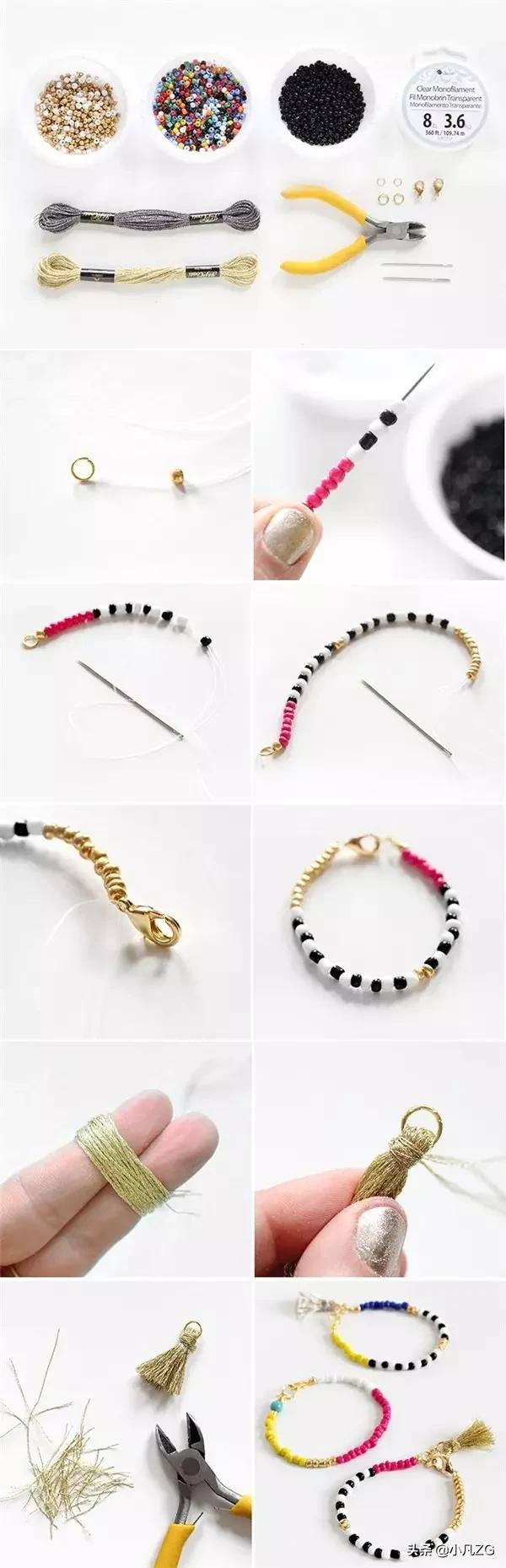 手工diy首饰制作精工,手工diy古风首饰图解