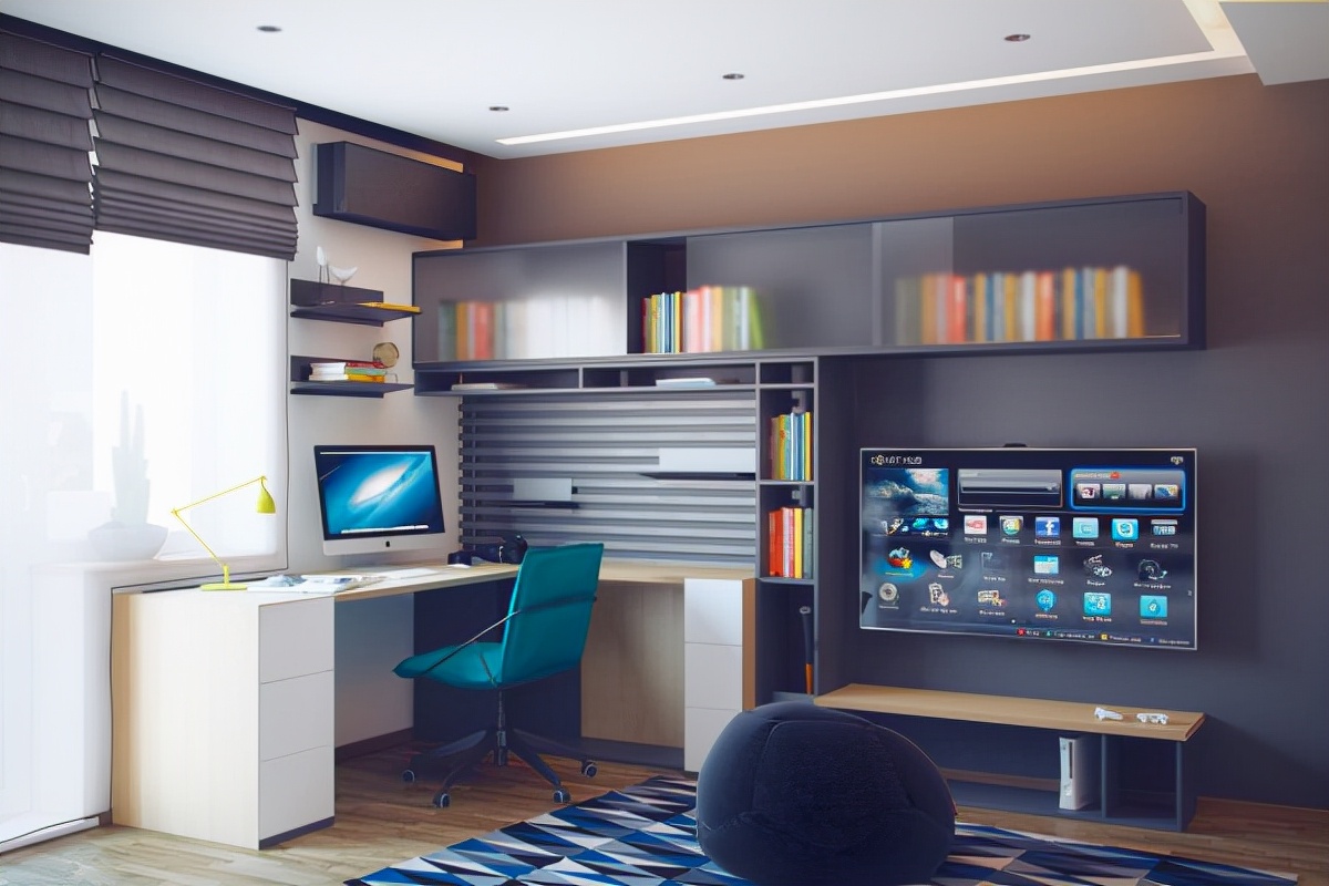 创意卧室,青少年男孩房卧室设计