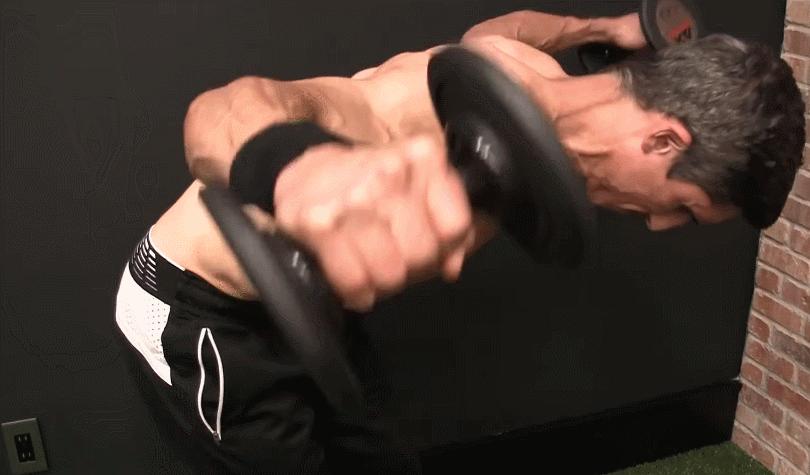 家里只有哑铃怎么练背,家里只有哑铃怎么锻炼