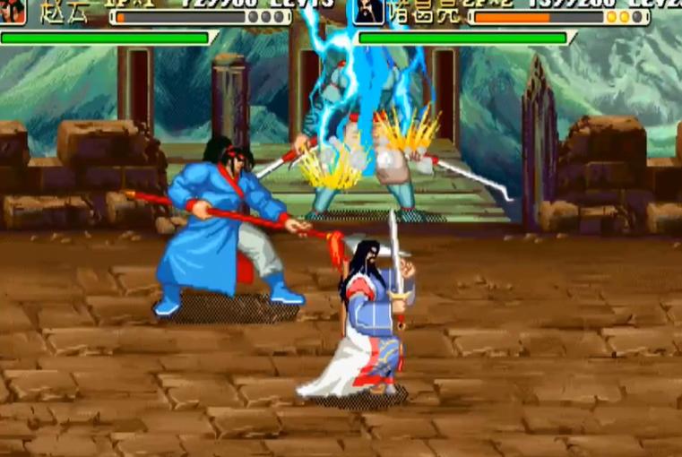 街机游戏被老爹打,街机游戏战胜最强boss