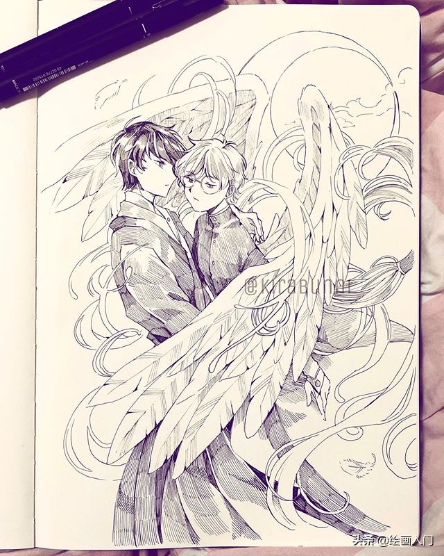 好看的动漫同人本,好看治愈系动漫插画