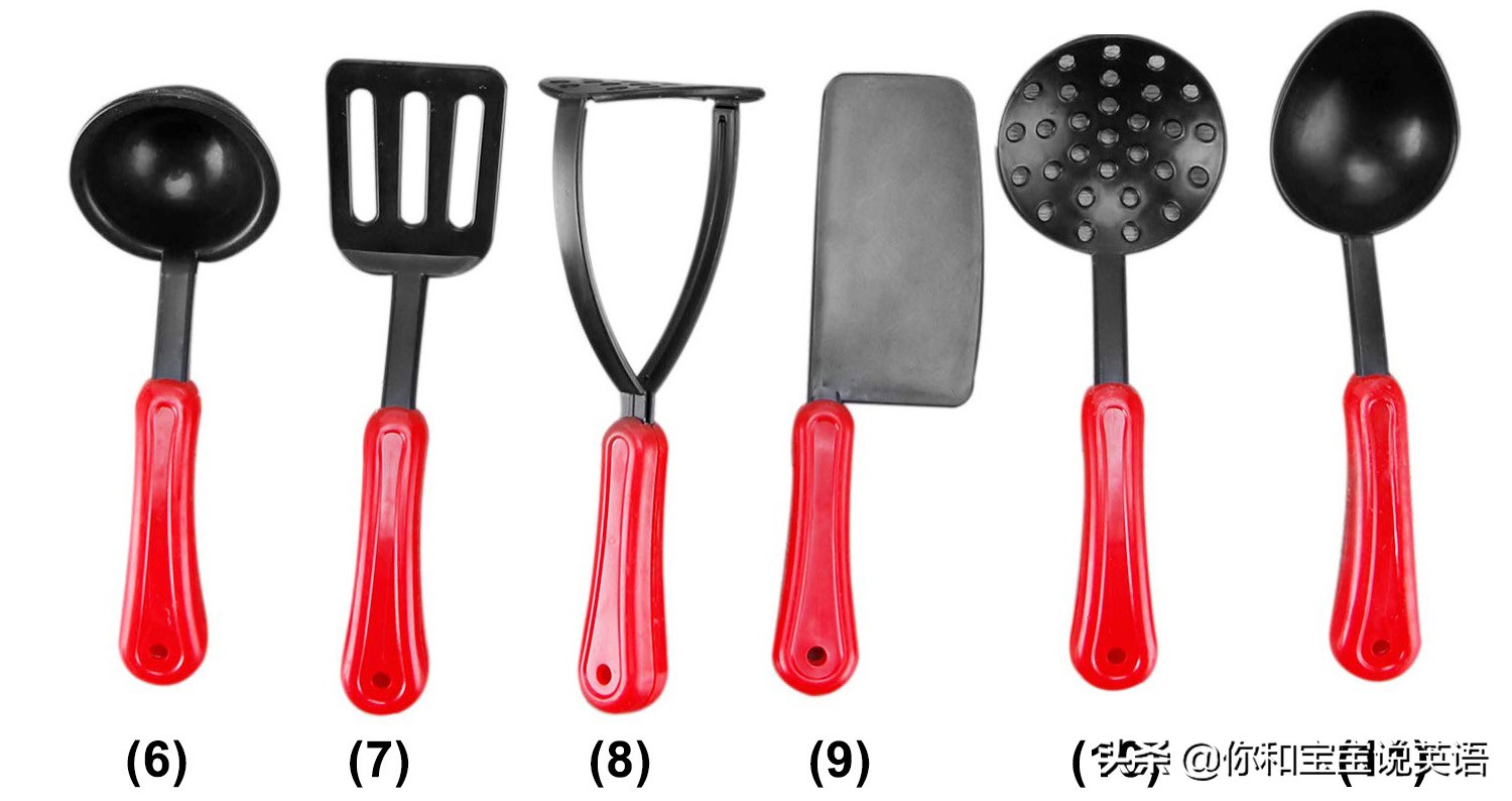 厨房用具锅铲英语单词,厨房用具英语单词大全