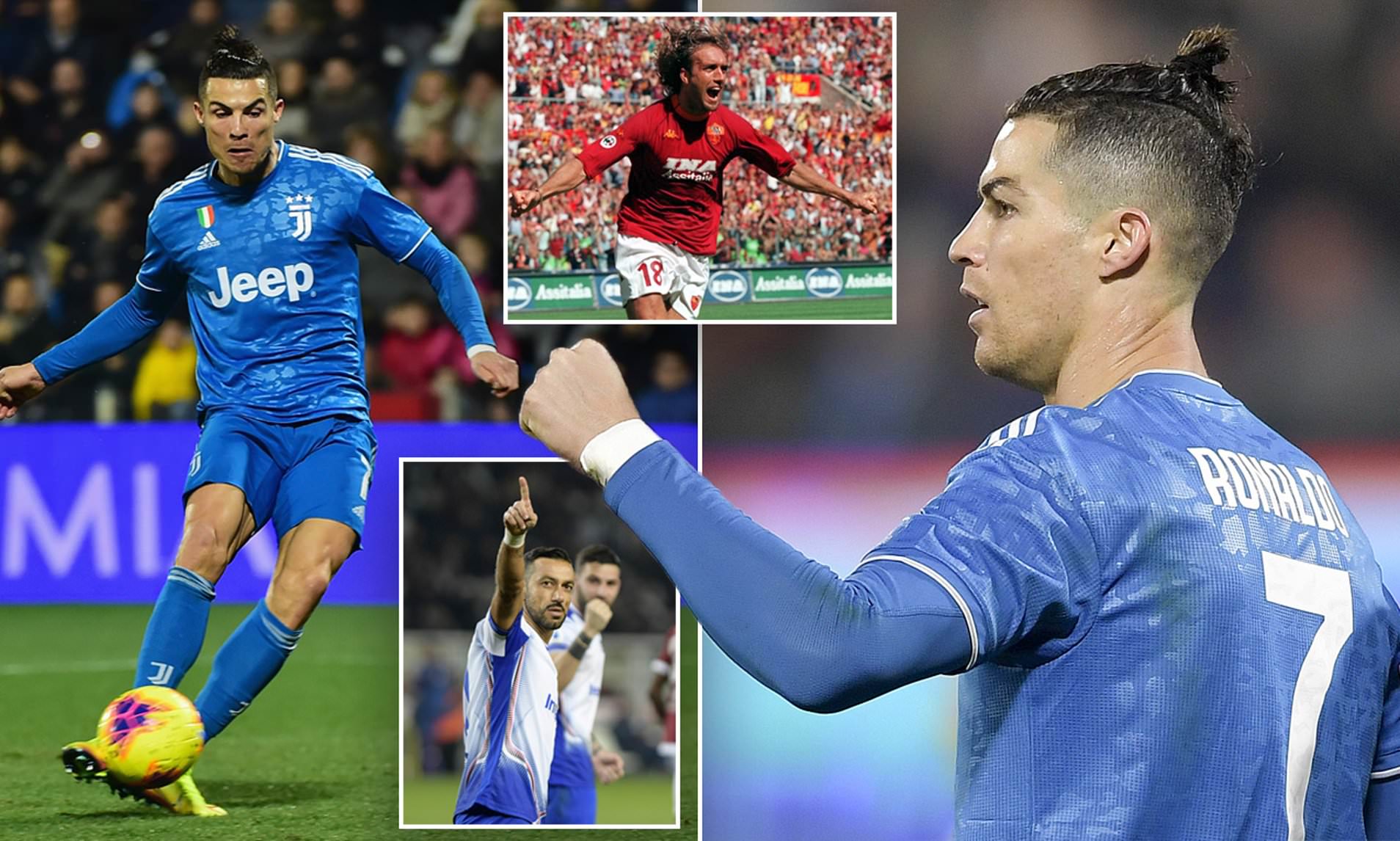 “最多火三年”的C.罗，用无与伦比的跑位天赋，继续征服意大利。