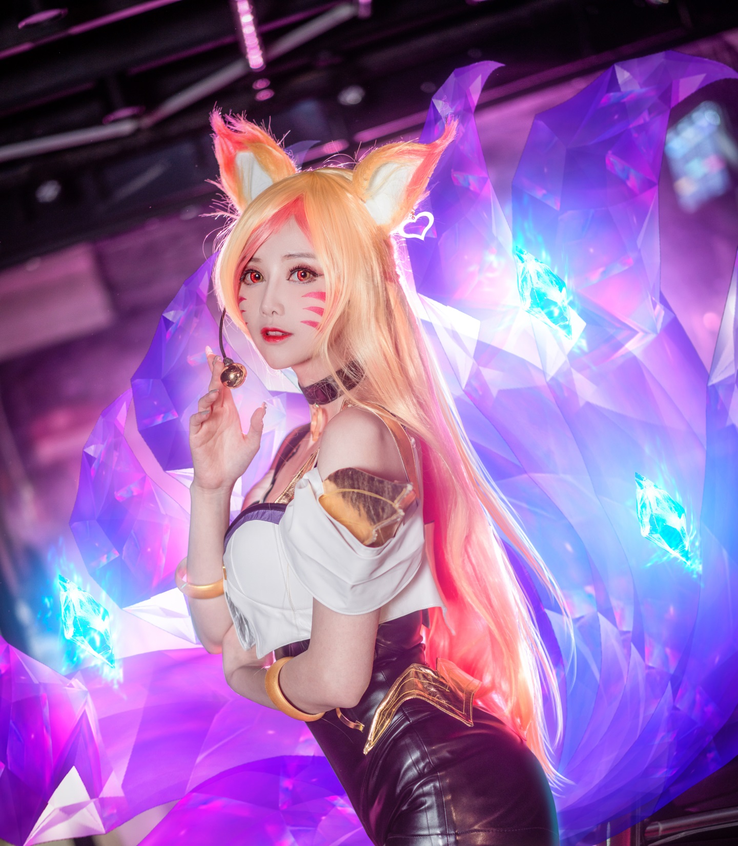 英雄联盟女团cos阿卡丽,英雄联盟kda女团出场展示