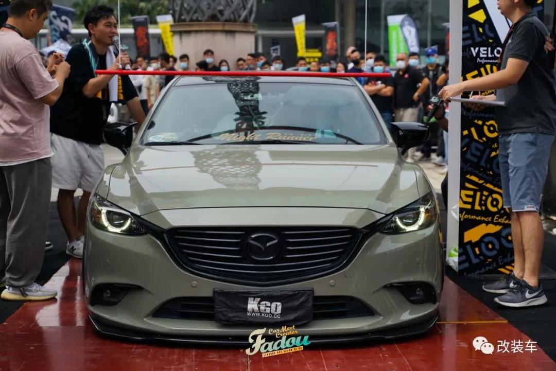 马自达阿特兹改装外观全过程,2018款马自达阿特兹改装