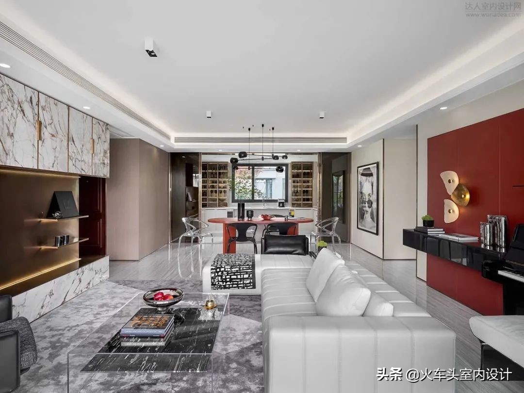 牧笛装饰全案设计,常州万科国宾道176大平层样板房