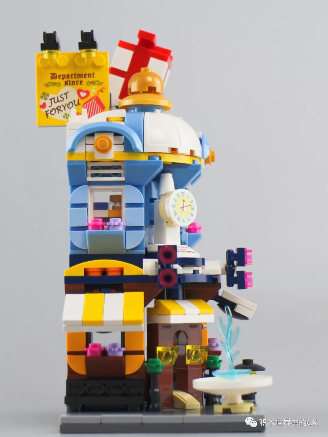 启蒙积木缤纷城市系列七款,启蒙积木街景系列八合一玩具