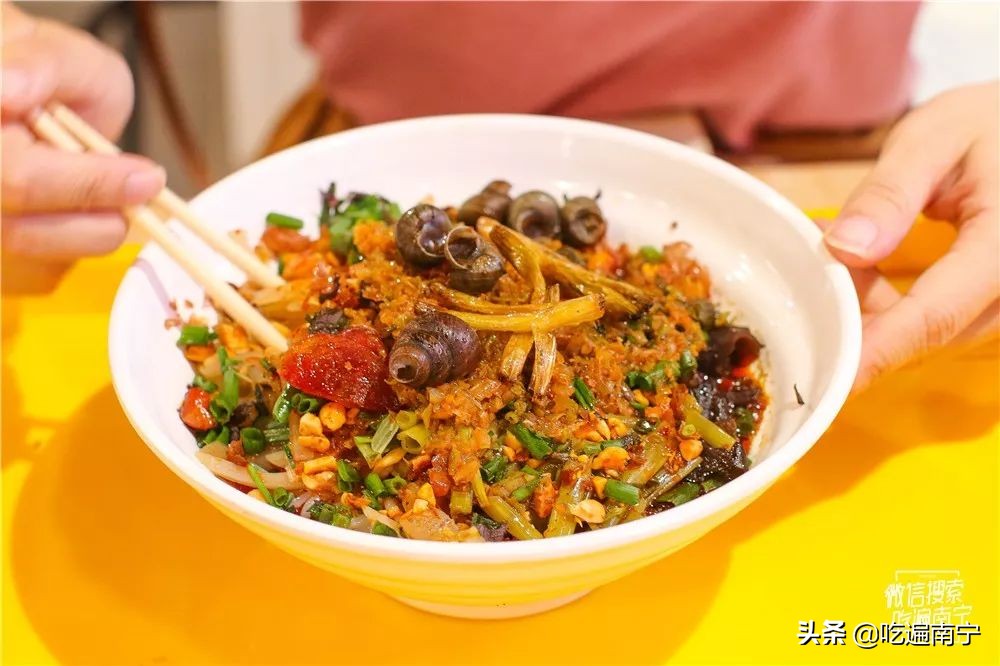南宁好吃的干捞螺蛳粉,南宁十大干捞粉