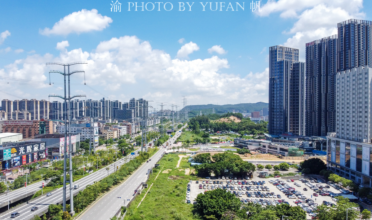 航拍东莞虎门，曾经的中国第一镇，为何如今还比不上相邻的长安？