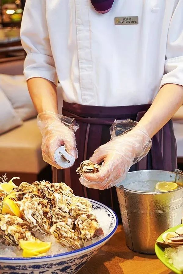 安格斯生蚝自助餐,深圳光明美爵酒店牛排自助餐