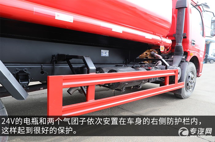 消防洒水两用车6-8吨,消防一体洒水车价格