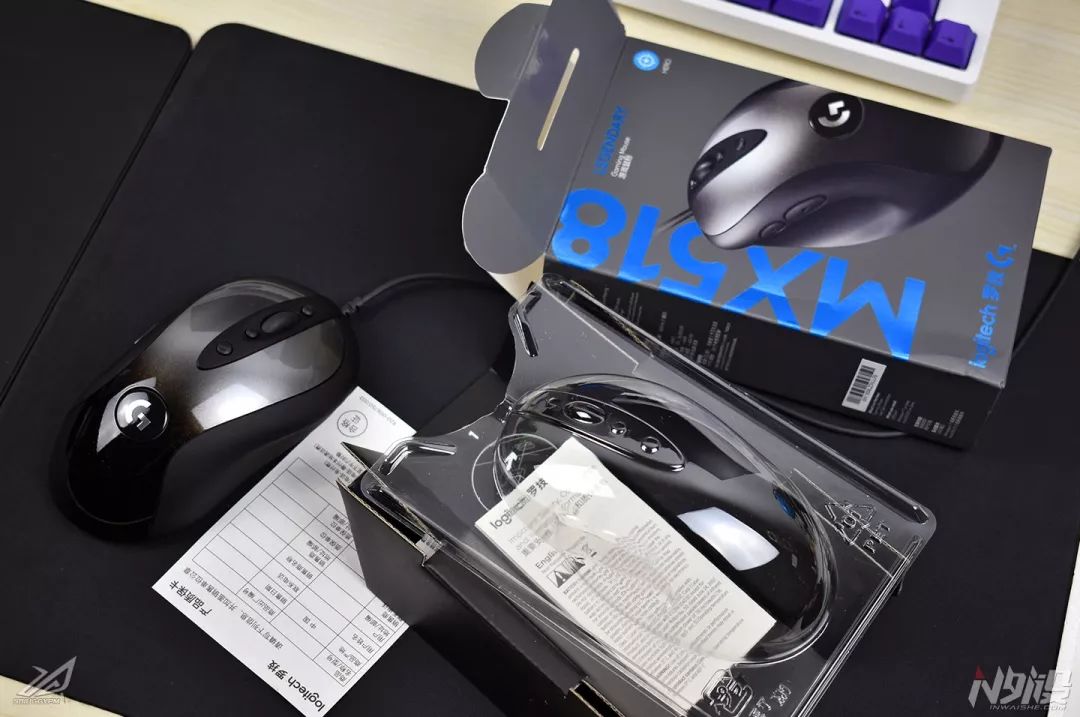 罗技经典复刻MX518Legndary开箱上手简评