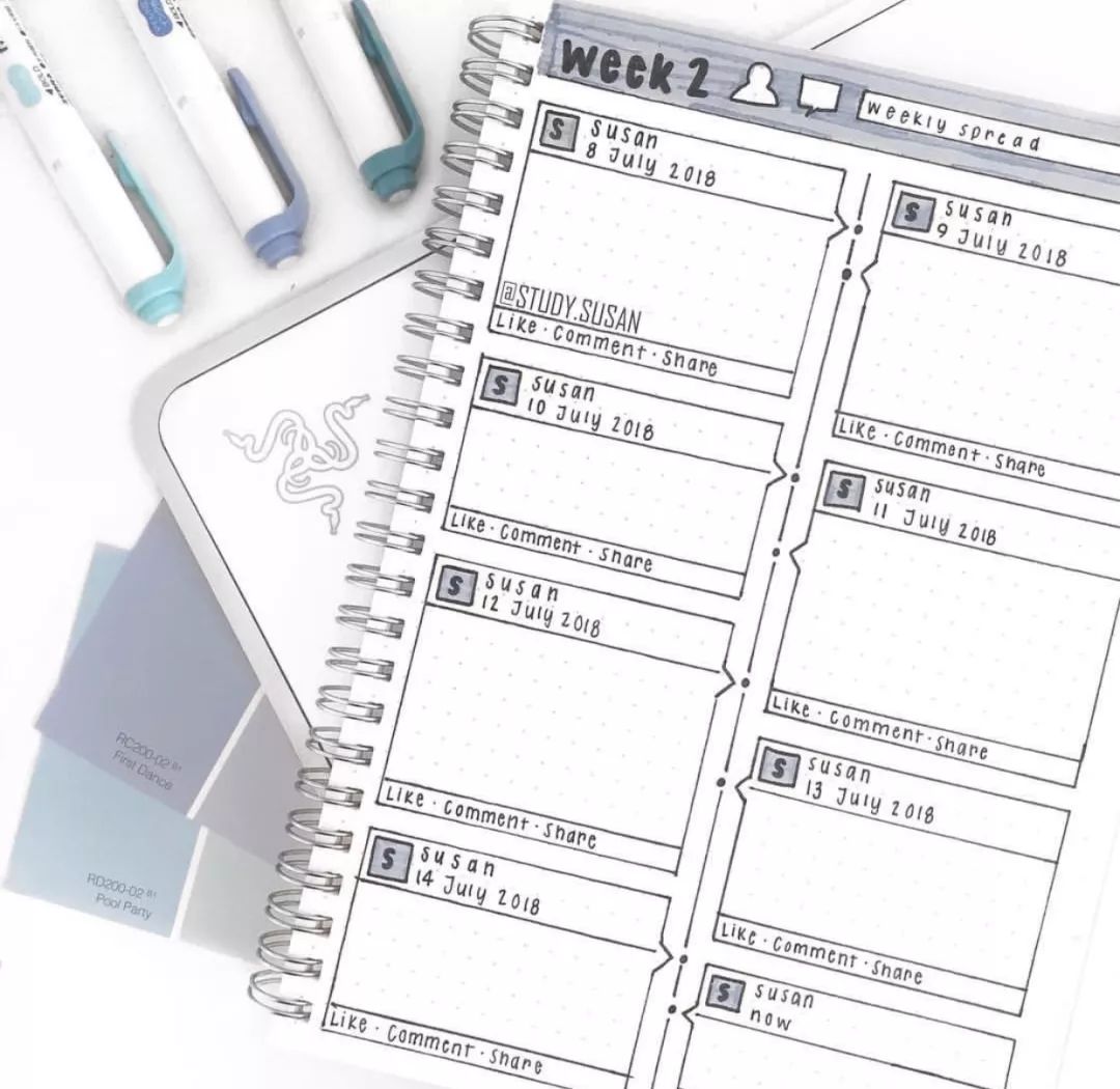 又简单的又好看手帐排版,超简单的手帐排版教程