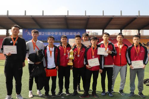 市直中学团体总分第三：金安健儿激情挥洒市中学生田径赛场