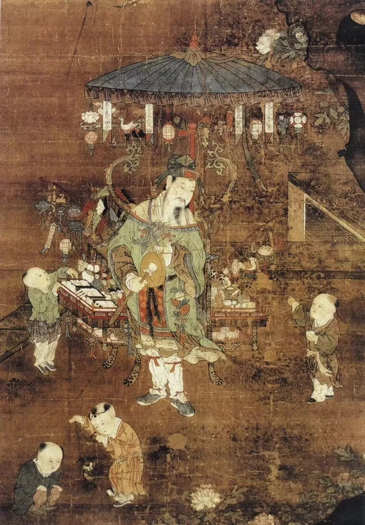 货郎图里看古人购物,双十一货郎图里看古人购物